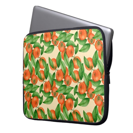 Mandarine Laptopschutzhülle (Vorderseite Links)