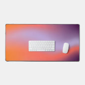 Mandarine Lavender Gradient Schreibtischunterlage (Tastatur & Maus)