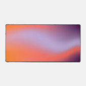 Mandarine Lavender Gradient Schreibtischunterlage (Vorderseite)
