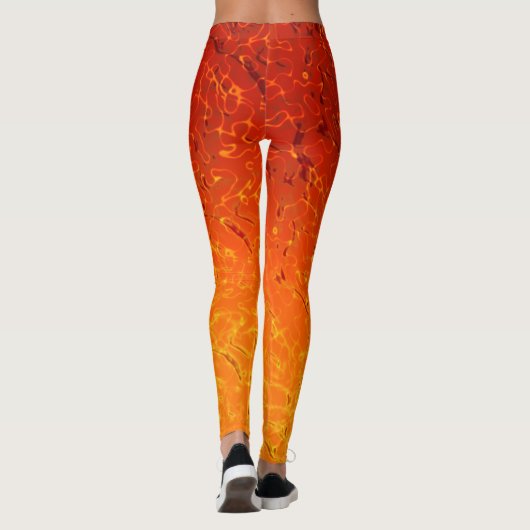 Mandarine Leggings (Rückseite)