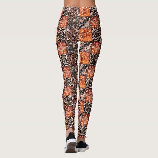 Mandarine Leggings (Rückseite)
