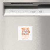 Mandarine Liebe Speichern des Datumsfensters Magnet (In Situ (Geschirrspüler))