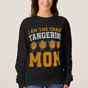 Mandarine Mama Kostüme Liebe Mandarin Orange Sweatshirt