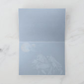 Mandarine Moon Grußkarte Karte (Innenseite)