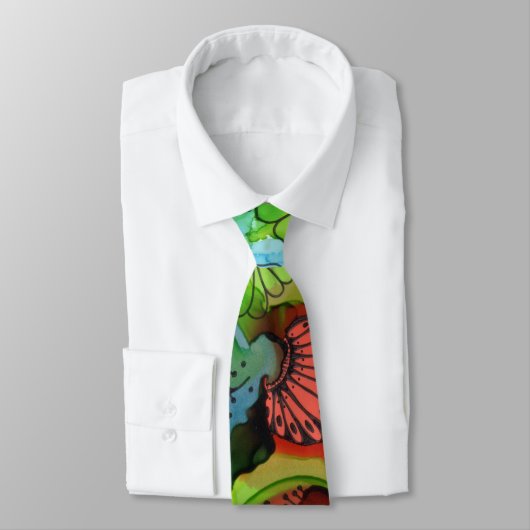 Mandarine Neck Tie Krawatte (Gebunden)
