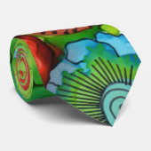 Mandarine Neck Tie Krawatte (Gerollt)