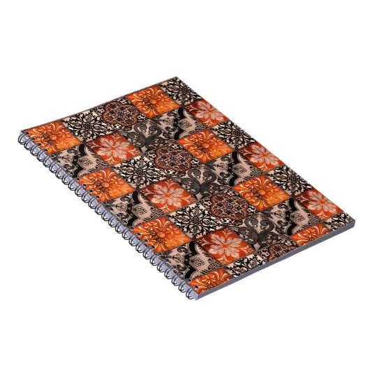 Mandarine Notizblock (Rechte Seite)