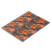 Mandarine Notizblock (Linke Seite)