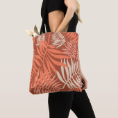 Mandarine Orange Blätter Tasche (Von Nahem)