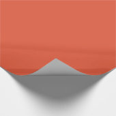 Mandarine Orange Geschenkpapier (Ecke)