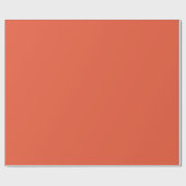 Mandarine Orange Geschenkpapier (Flach)
