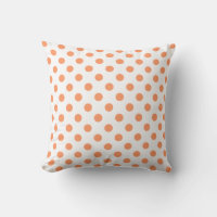 Mandarine Orange Polka Dots Circles