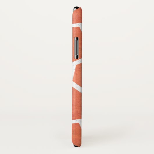 Mandarine-Orangenmosaik Case-Mate iPhone Hülle (Hinten/Rechts)