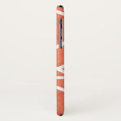 Mandarine-Orangenmosaik Case-Mate iPhone Hülle (Hinten/Links)