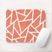 Mandarine-Orangenmosaik Mousepad (Mit Mouse)