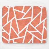 Mandarine-Orangenmosaik Mousepad (Vorne)