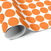 Mandarine Safari Dot Geschenkpapier (Rolleneckpunkt)