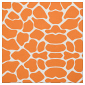 Mandarine-Safari-Giraffe Stoff (Muster)