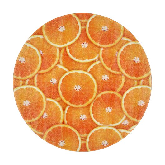 Mandarine Schneidebrett (Vorderseite)