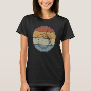 Mandarine Silhouette Mandarin Orange Citrus Frucht T-Shirt
