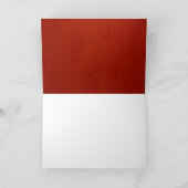 Mandarine Stucco Blank Vielen Dank Dankeskarte (Innenseite)