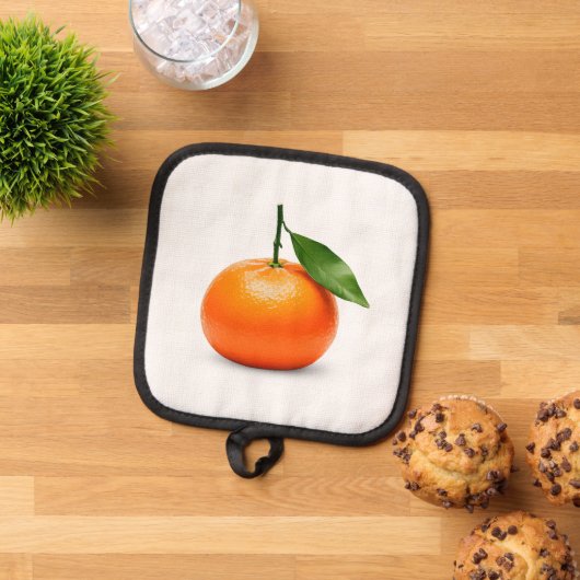 Mandarine Topflappen (Oben Unten)