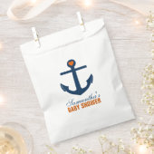Mandarine und Blauer Anker Geschenktütchen (Ausgeschnitten)