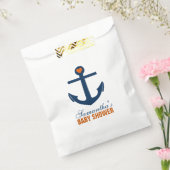 Mandarine und Blauer Anker Geschenktütchen (Versiegelt)