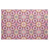Mandarine-und Rosen-abstrakte Collage Stoff (Fat Quarter (45,7 x 55,9 cm))