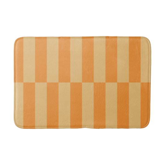 Mandarine- und Wheatbeermuster Badematte (Vorderseite)