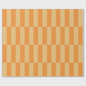 Mandarine- und Wheatbeermuster Geschenkpapier (Flach)