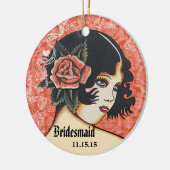 Mandarine Wedding Bridesmaid Weihnachtsschmuck (Links)