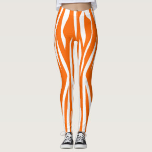 Mandarine Zebra Leggings