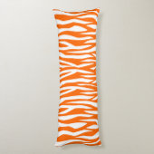 Mandarine Zebra Seitenschläferkissen (Rückseite (Vertikal))