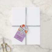 Mandarine Zitrusfrüchte blühende Branchen Wreath F Geschenkanhänger (Mit Garn)