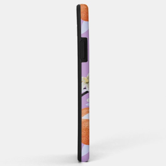 Mandarine Zitrusfrüchte blühende Zweige Blumenoran Case-Mate iPhone Hülle (Hinten/Rechts)