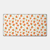 Mandarinen auf weißem Hintergrund Schreibtischunterlage (Vorderseite)