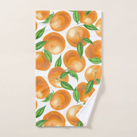 Mandarinen Badhandtuch Set (Handtuch)
