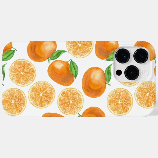 Mandarinen Case-Mate iPhone Hülle (Rückseite (Horizontal))