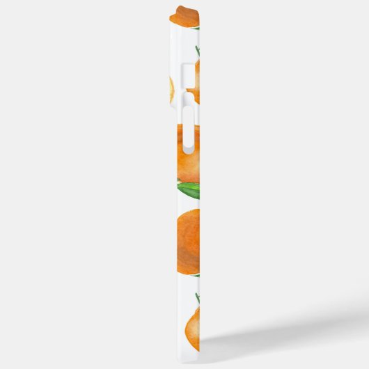 Mandarinen Case-Mate iPhone Hülle (Rückseite / Links)