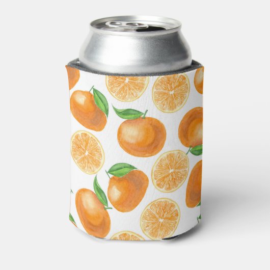 Mandarinen Dosenkühler (Kanne Rückseite)