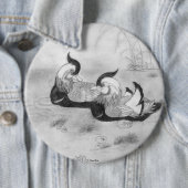 Mandarinen-Enten-Knopf Button (Beispiel)