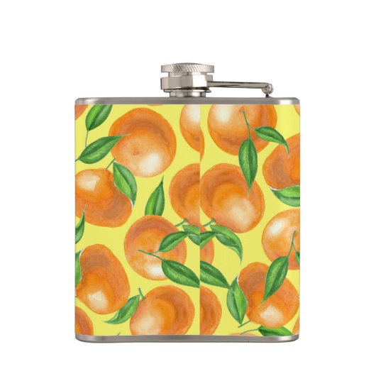 Mandarinen Flachmann (Rückseite)