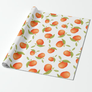 Mandarinen Geschenkpapier