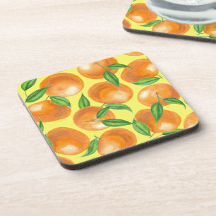 Mandarinen Getränkeuntersetzer