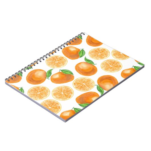 Mandarinen Notizblock (Linke Seite)