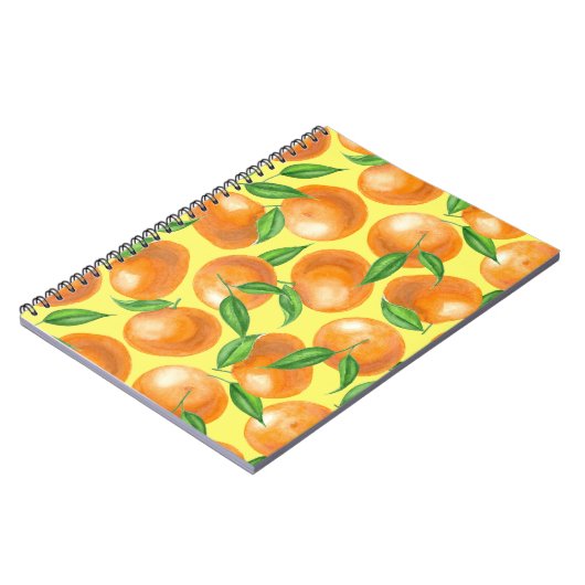 Mandarinen Notizblock (Linke Seite)