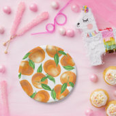 Mandarinen Pappteller (Party)