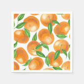 Mandarinen Serviette (Vorderseite)