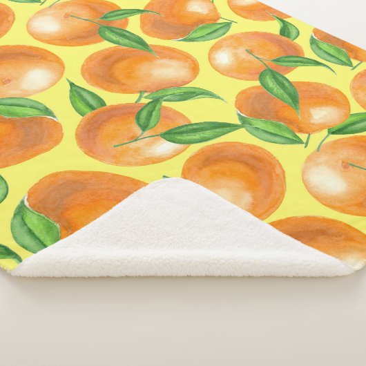 Mandarinen Sherpadecke (3/4)